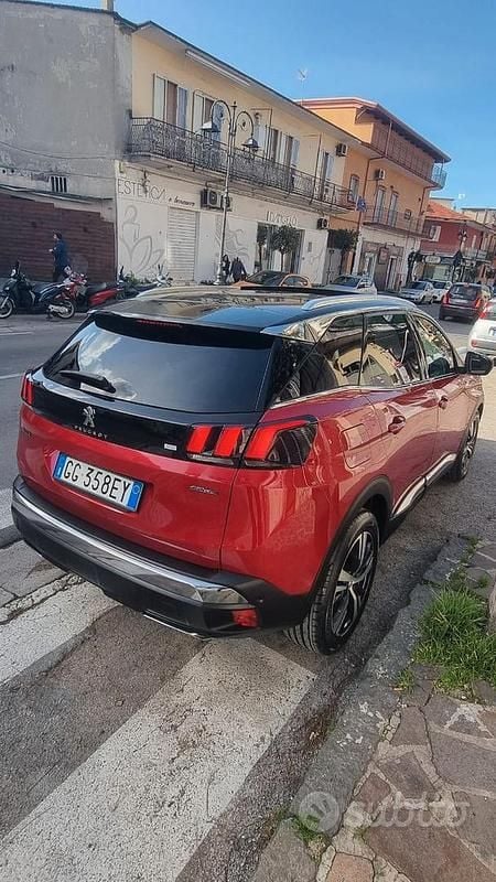 Usata Peugeot 3008 150 CV (110 kW) 2018 Rosso SUV