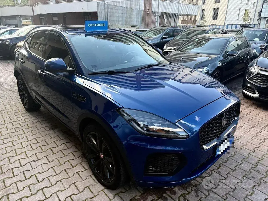 Usata Jaguar E-Pace R-Dynamic 163 CV (119 kW) 2021 Blu SUV