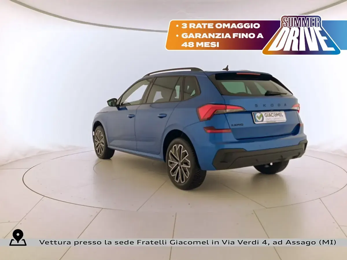 Usata Skoda Kamiq 116 CV (85 kW) 2025 Blu race metallizzato SUV
