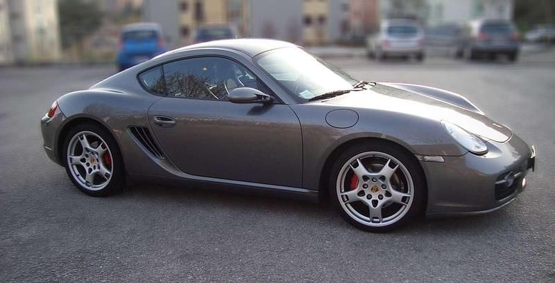 Usata Porsche Cayman 295 CV (216 kW) 2007 Grigio Coupé