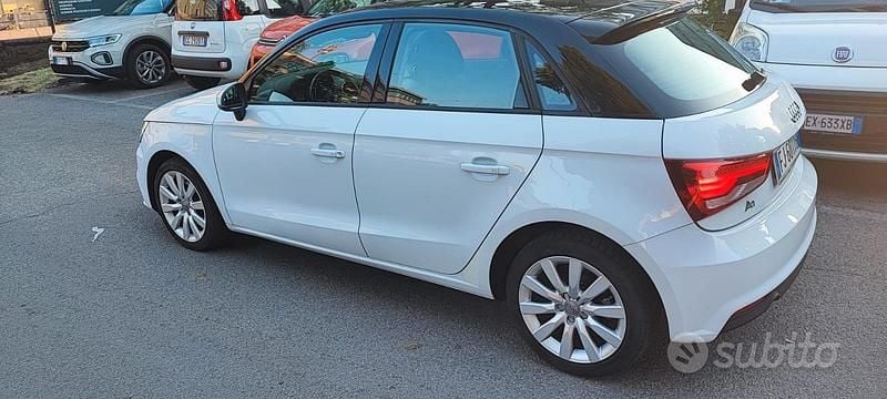 Usata Audi A1 116 CV (85 kW) 2017 Bianco Utilitaria