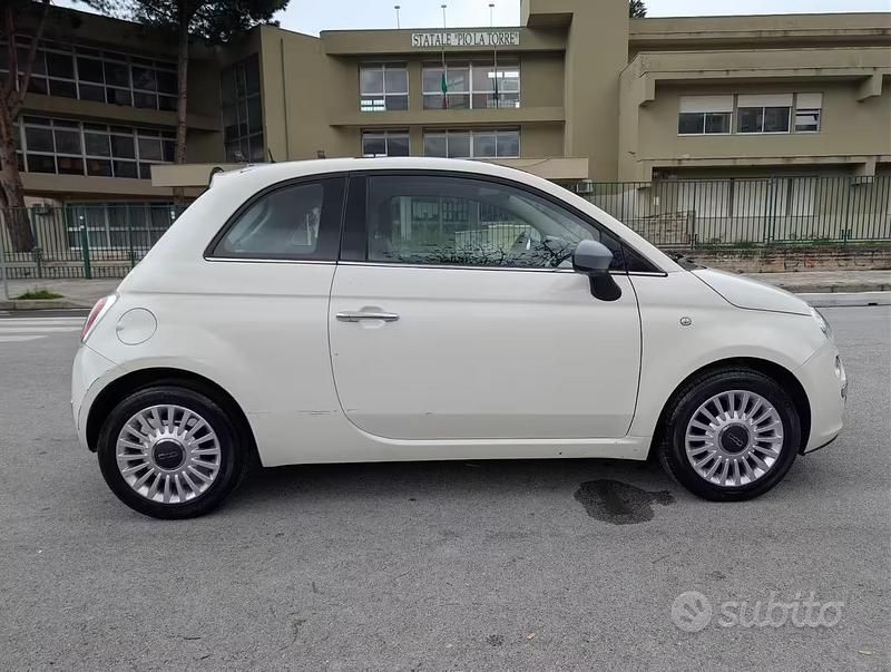 Usata Fiat 500 Lounge 69 CV (50 kW) 2014 Bianco Berlina