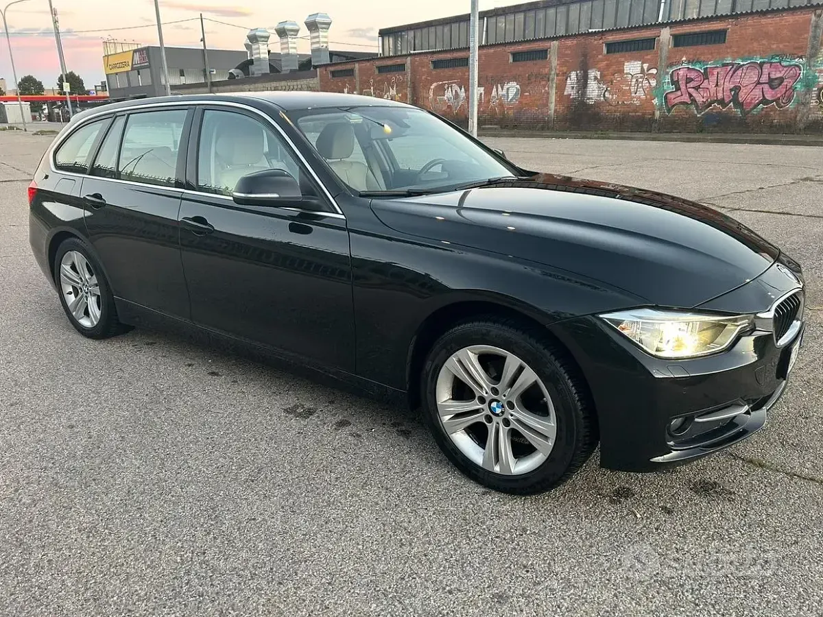 Usata BMW 316 116 CV (85 kW) 2015 Nero Station wagon