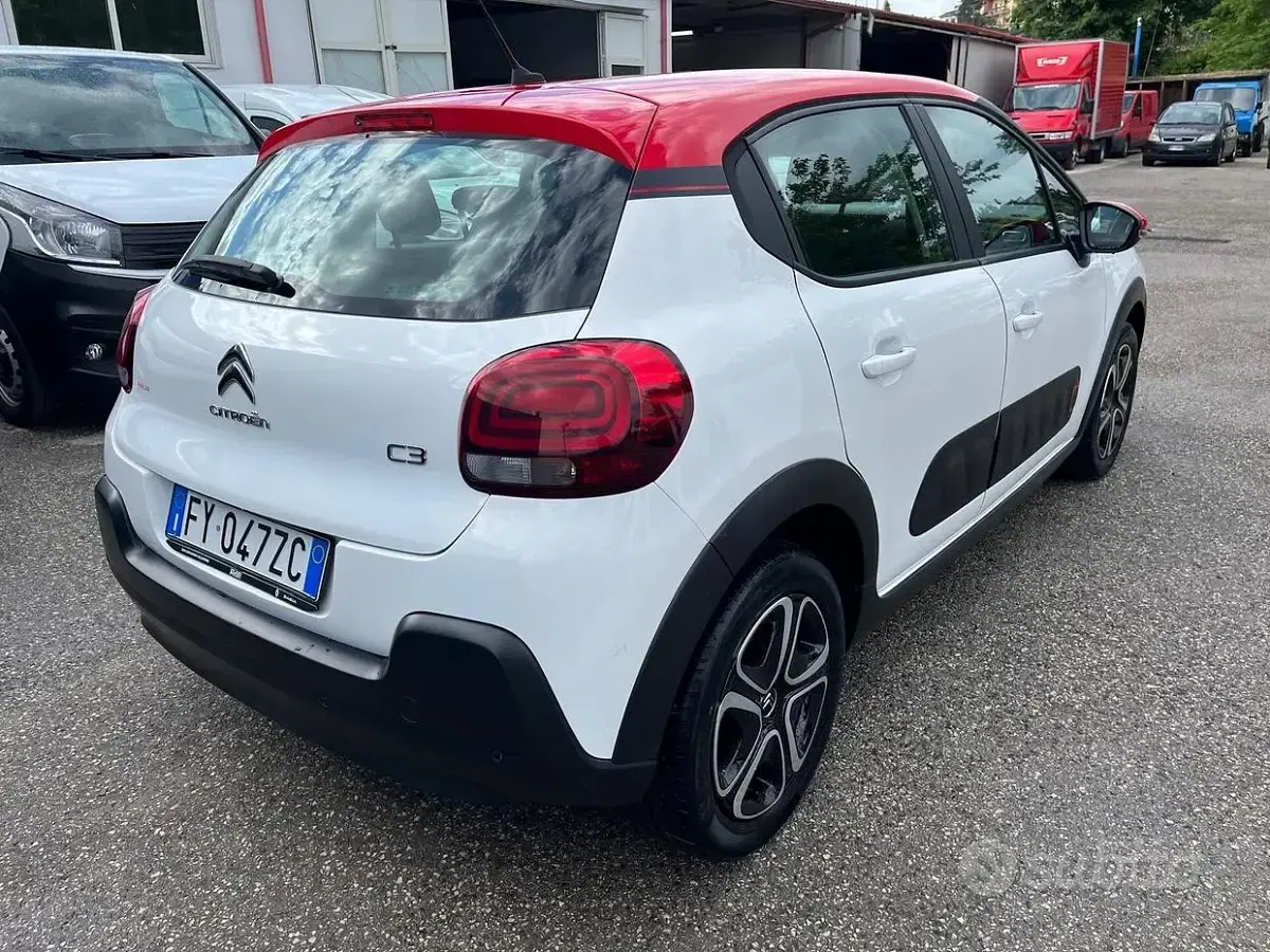 Usata Citroën C3 83 CV (61 kW) 2020 Bianco Utilitaria