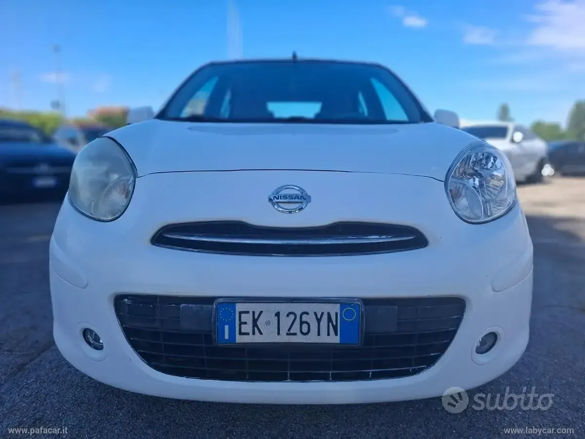 Usata Nissan Micra Acenta 98 CV (72 kW) 2011 Utilitaria