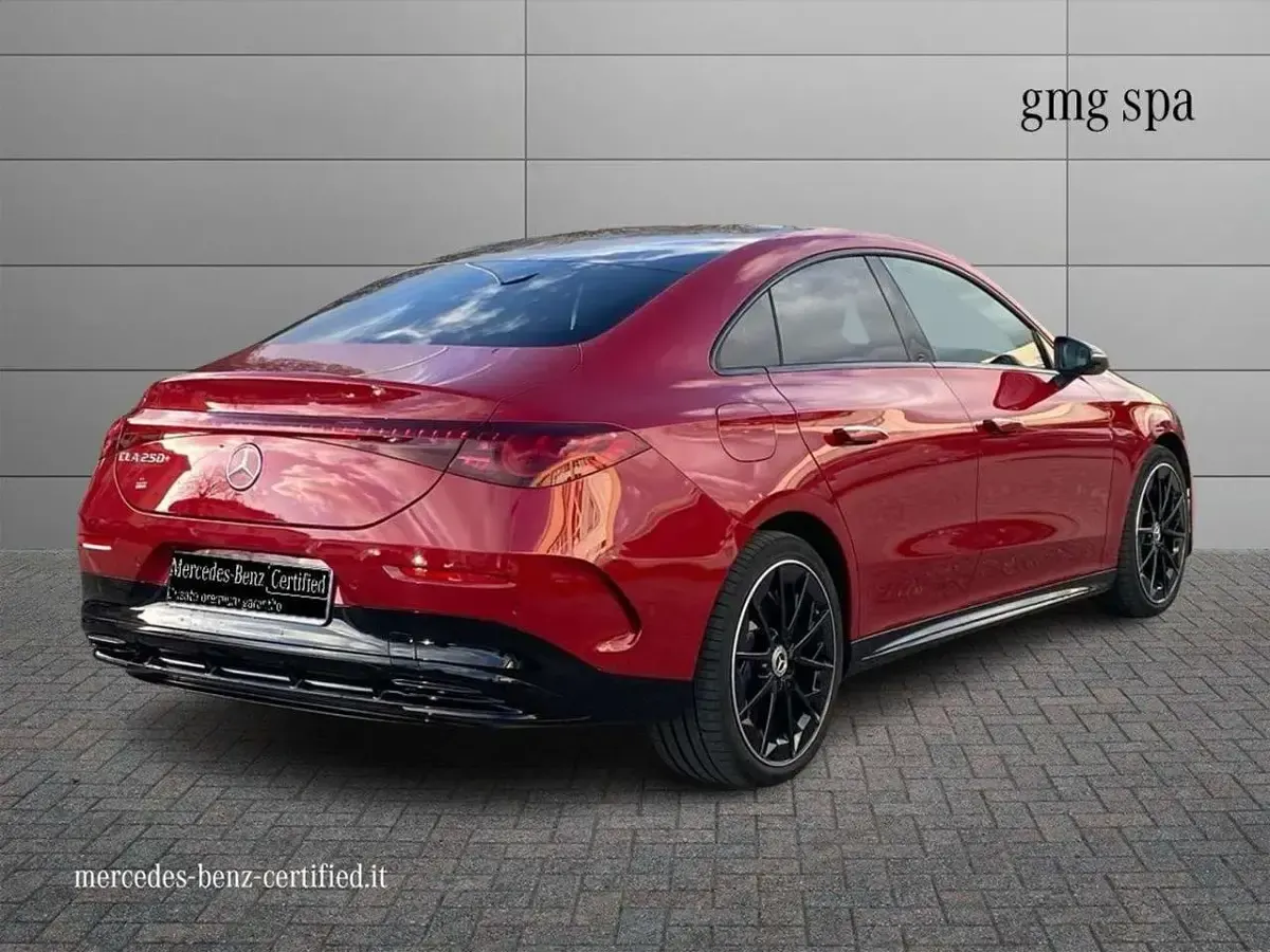 Usata Mercedes CLA 250 EQ AMG Line Premium 200 kW (272 CV) 2025 Rosso Berlina