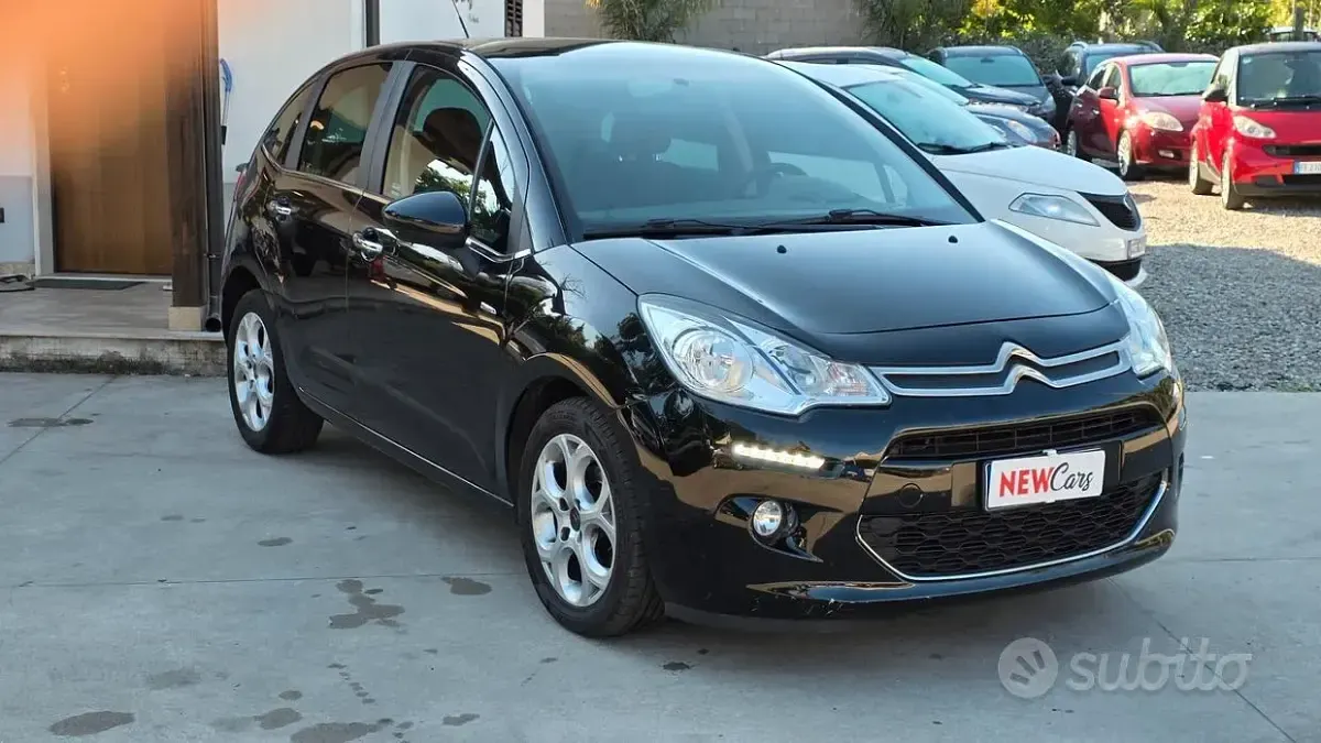 Usata Citroën C3 Exclusive 68 CV (50 kW) 2015 Nero Berlina