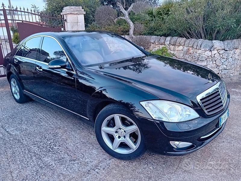 Usata Mercedes S320 Avantgarde 235 CV (172 kW) 2007 Nero Berlina