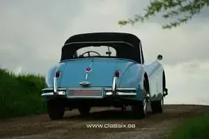 Usata Jaguar XK SE 213 CV (156 kW) 1955 Blu Cabrio