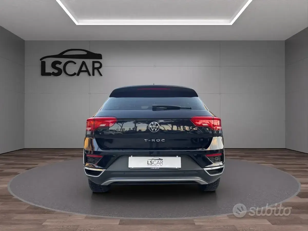 Usata VW T-Roc Advance 150 CV (110 kW) 2021 Nero SUV