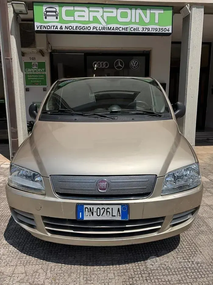 Usata Fiat Multipla Emotion 120 CV (88 kW) 2008 Marrone Monovolume