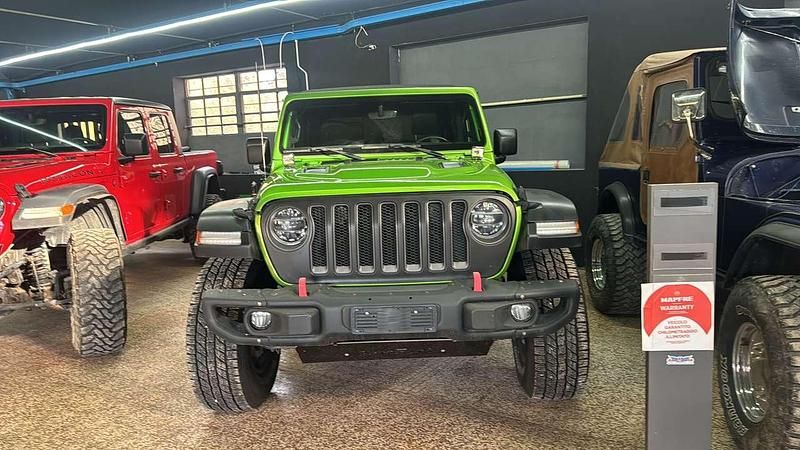 Usata Jeep Wrangler Rubicon 286 CV (210 kW) 2018 Verde SUV