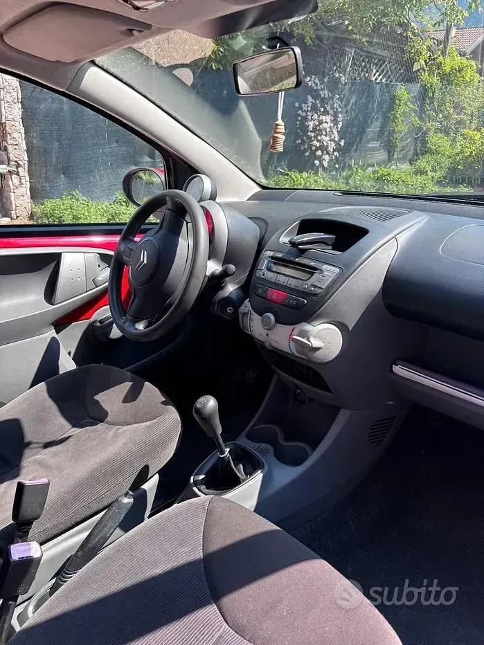Usata Citroën C1 68 CV (50 kW) 2006 Rosso Utilitaria