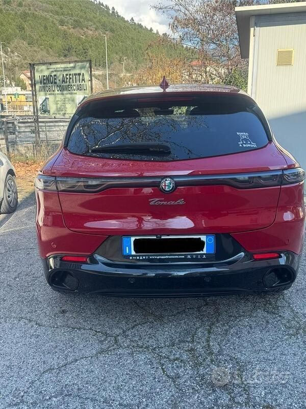 Usata Alfa Romeo Tonale Edizione Speciale 131 CV (96 kW) 2022 Rosso SUV