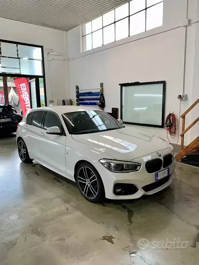 Usata BMW 118 M Sport 150 CV (110 kW) 2017 Bianco Berlina