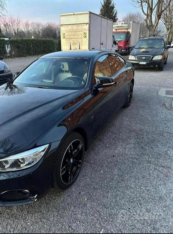 Usata BMW 420 184 CV (135 kW) 2015 Nero Berlina