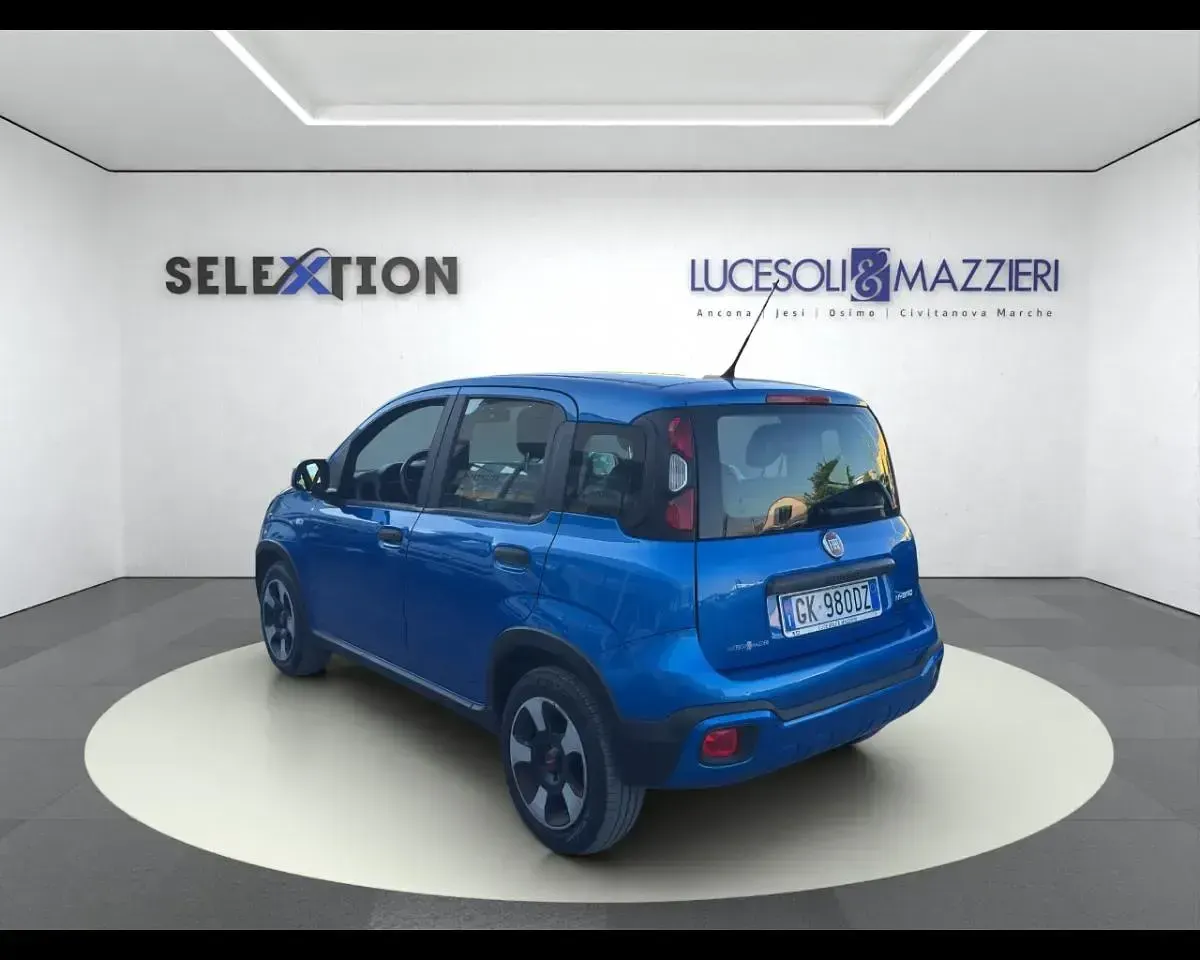 Usata Fiat Panda S 70 CV (51 kW) 2022 Blu Utilitaria