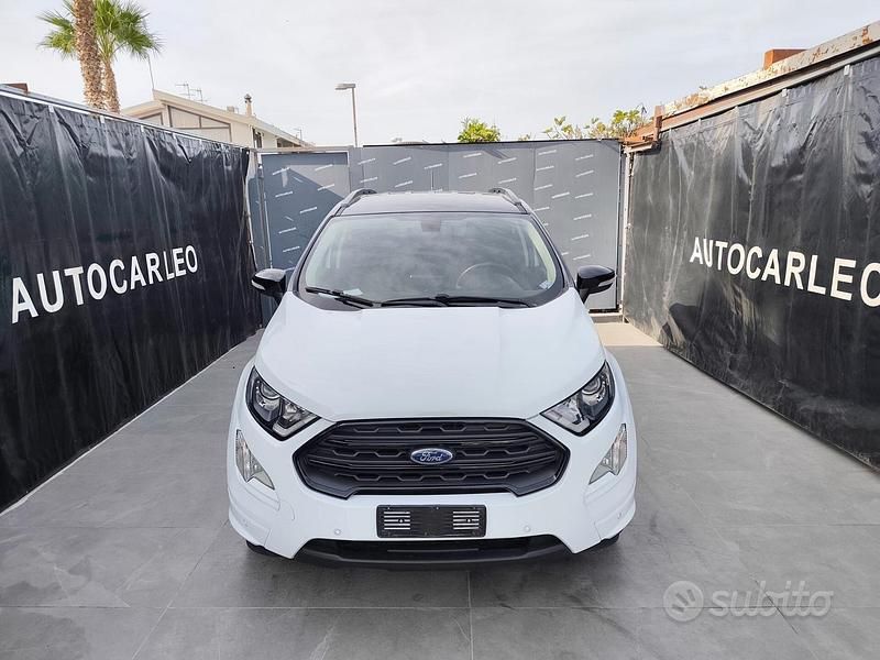 Usata Ford Ecosport ST-Line 100 CV (73 kW) 2019 Bianco SUV