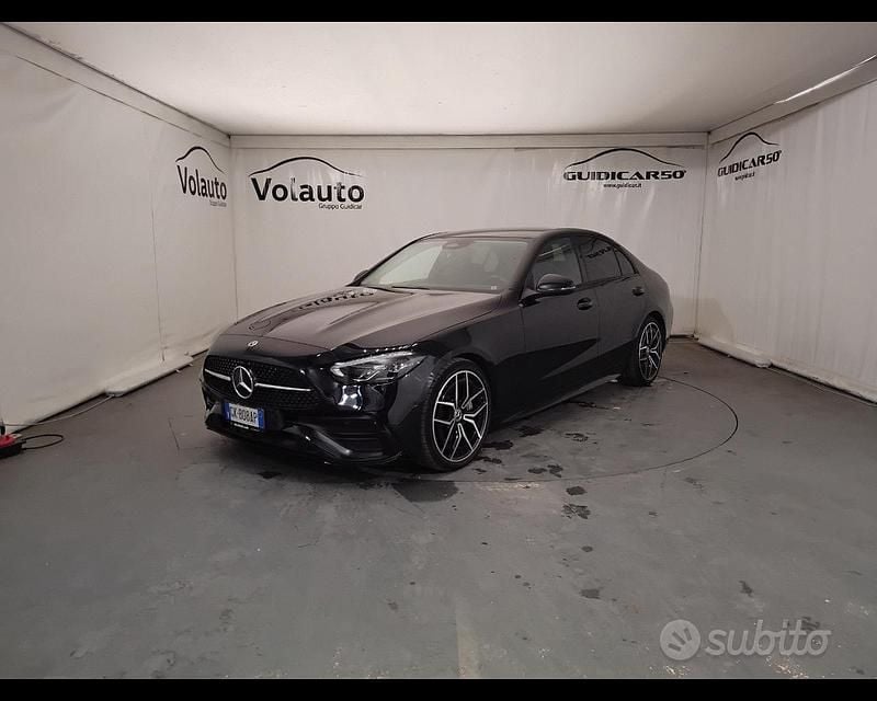 Usata Mercedes C220 Premium 200 CV (147 kW) 2022 Nero Berlina