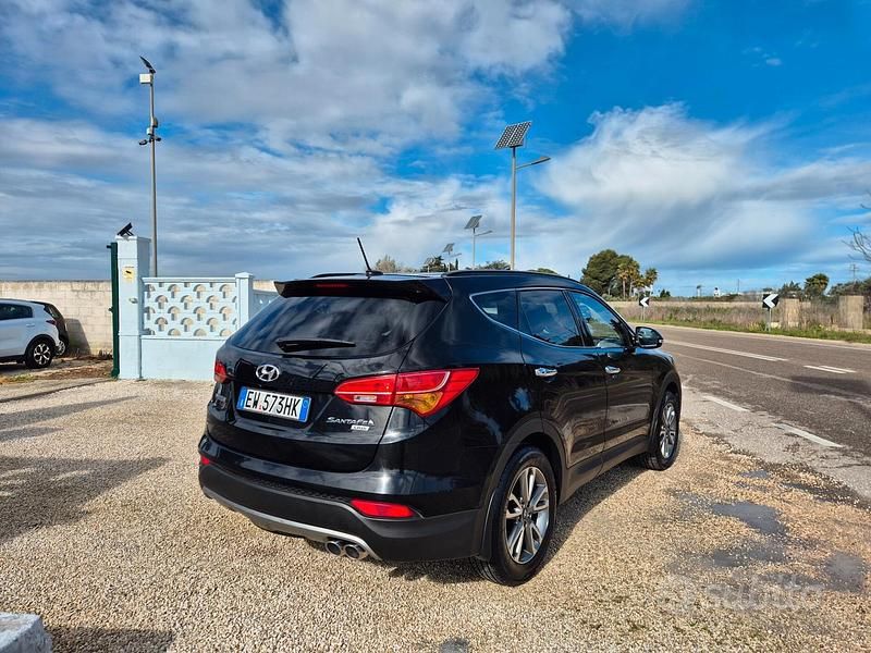 Usata Hyundai Santa Fe 149 CV (109 kW) 2014 Nero SUV