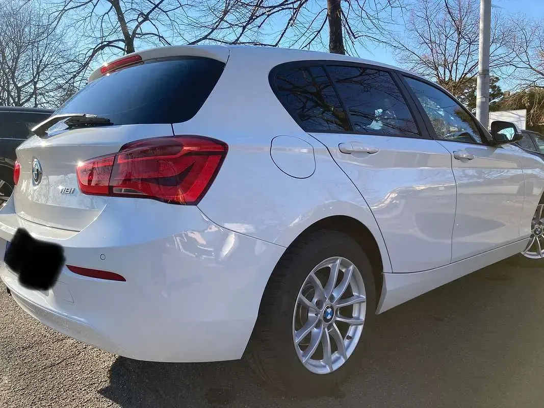 Usata BMW 116 109 CV (80 kW) 2017 Bianco Utilitaria