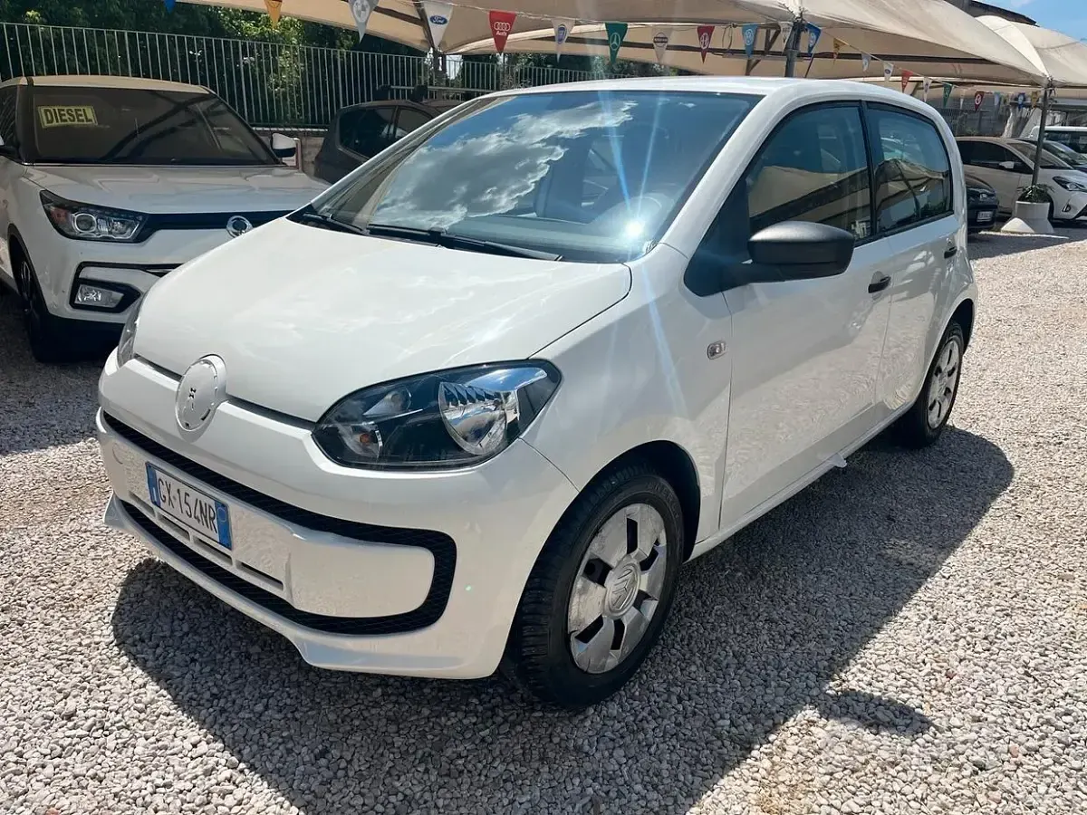Usata VW up! 60 CV (44 kW) 2014 Bianco Utilitaria