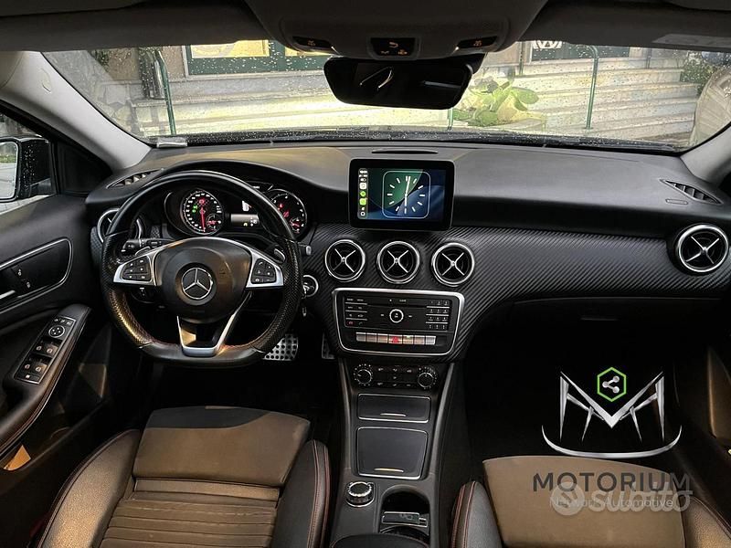 Usata Mercedes A180 Premium 109 CV (80 kW) 2018 Nero Berlina