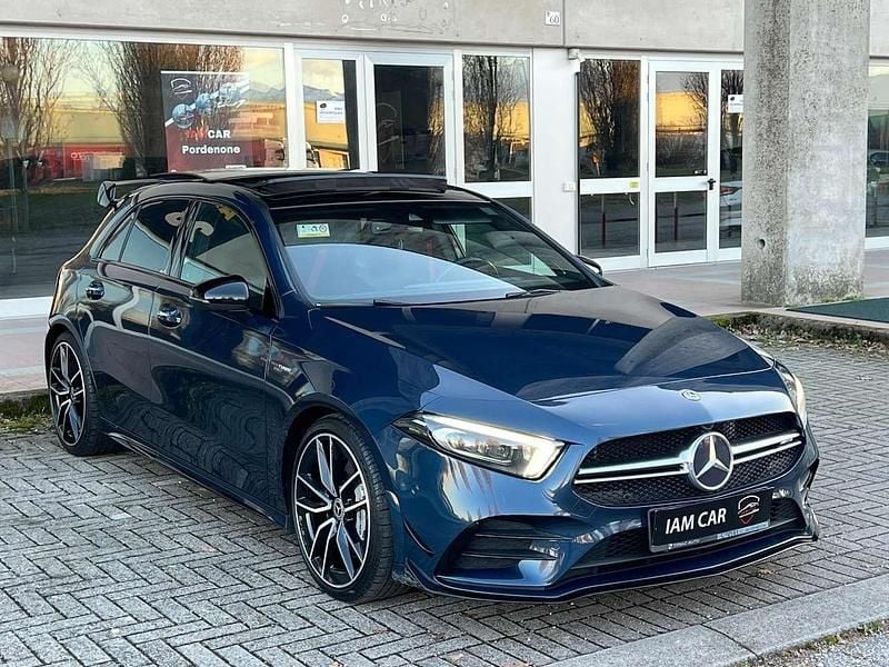 Usata Mercedes A35 AMG AMG 306 CV (225 kW) 2019 Blu/azzurro Berlina