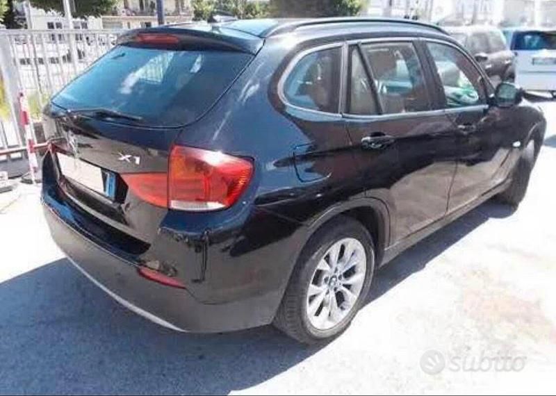 Usata BMW X1 204 CV (150 kW) 2010 Nero SUV