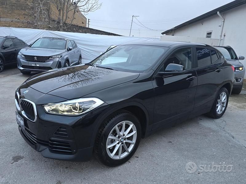 Usata BMW X2 Advantage 116 CV (85 kW) 2021 Nero SUV