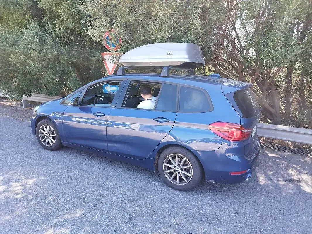 Usata BMW 216 Gran Tourer Advantage 116 CV (85 kW) 2021 Blu/azzurro Monovolume