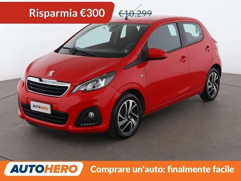 Rosso Usata 2020 Peugeot 108 Active Utilitaria | 9999 € (Buon prezzo) - Immagine 1/3