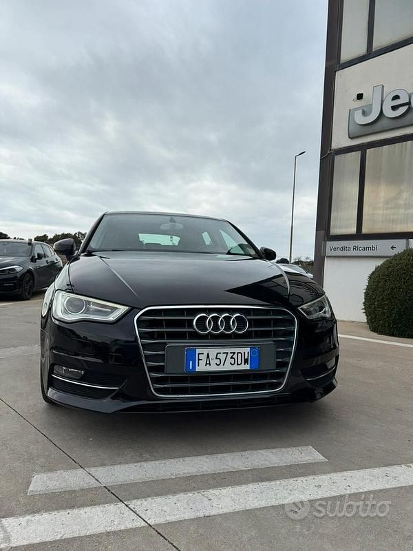 Usata Audi A3 Sportback 2016 Nero Utilitaria