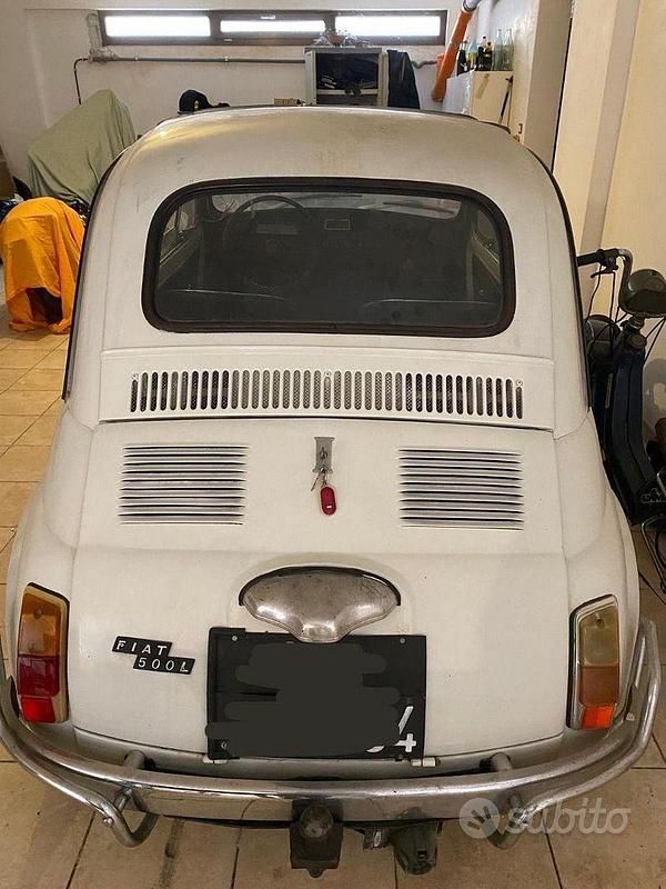 Usata Fiat 500 1970 Bianco Utilitaria