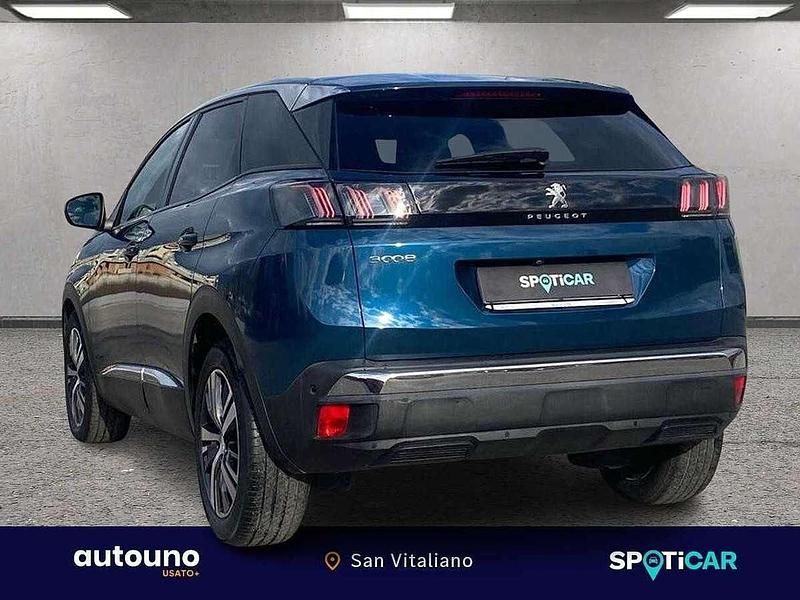 Usata Peugeot 3008 Allure 131 CV (96 kW) 2022 Blu SUV