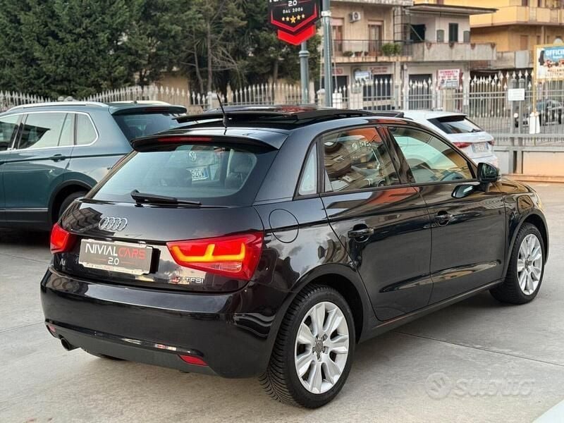 Usata Audi A1 Ambition 86 CV (63 kW) 2013 Nero Utilitaria