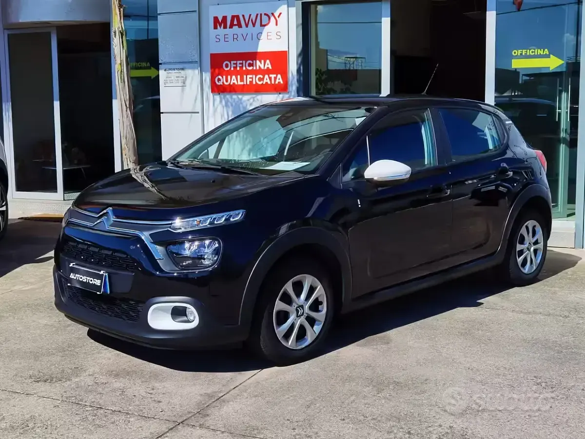 Usata Citroën C3 PureTech 83 CV (61 kW) 2023 Nero Utilitaria