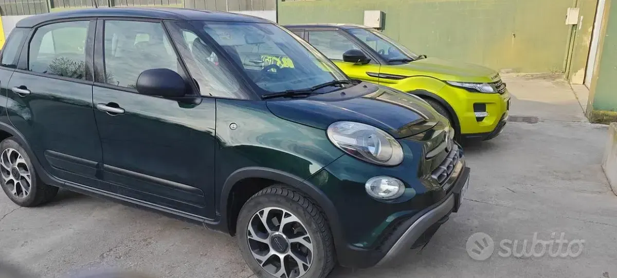 Usata Fiat 500L Cross 85 CV (62 kW) 2019 Verde Monovolume