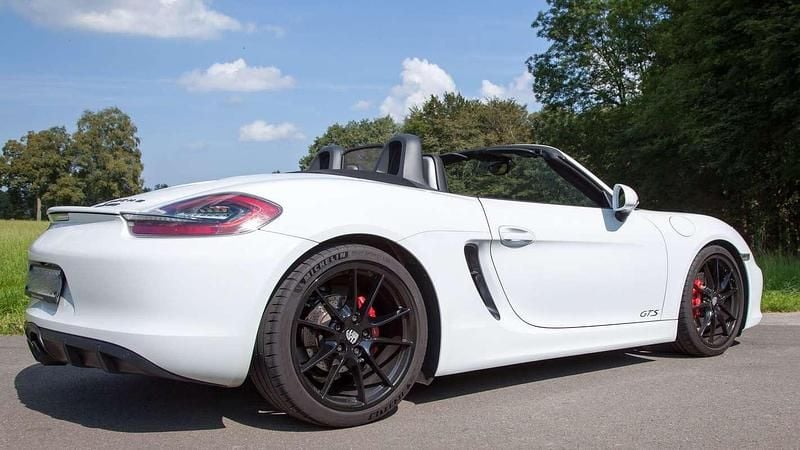 Usata Porsche Boxster GTS 330 CV (242 kW) 2014 Bianco Cabrio