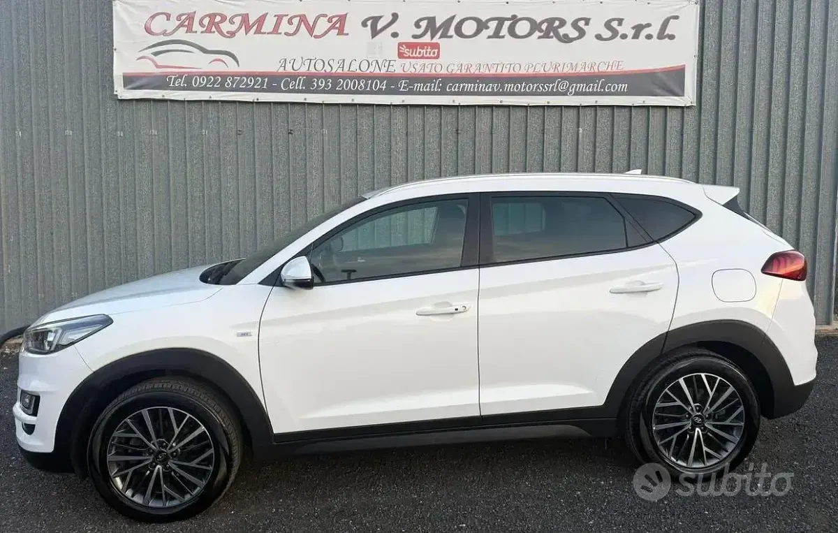 Usata Hyundai Tucson 116 CV (85 kW) 2021 Bianco SUV