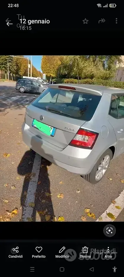 Begagnad Skoda Fabia 60 HK (44 kW) 2016 Grå Sedan