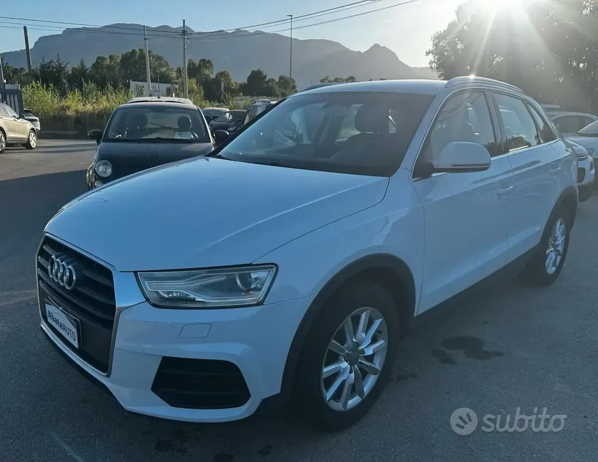 Usata Audi Q3 150 CV (110 kW) 2015 Bianco SUV