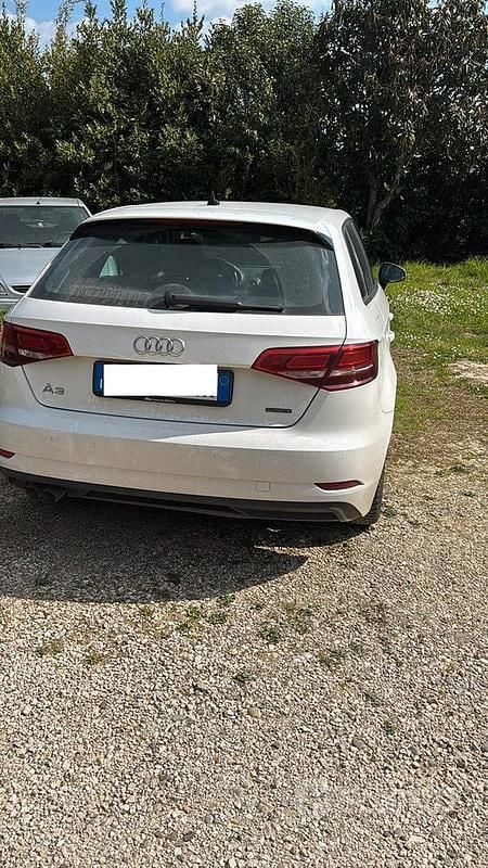 Usata Audi A3 Ambiente 184 CV (135 kW) 2019 Bianco Berlina