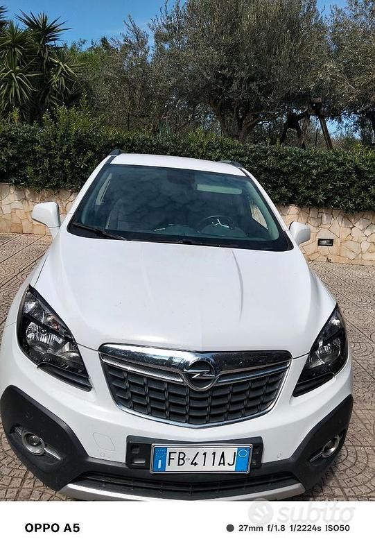 Usata Opel Mokka 130 CV (95 kW) 2016 Bianco SUV