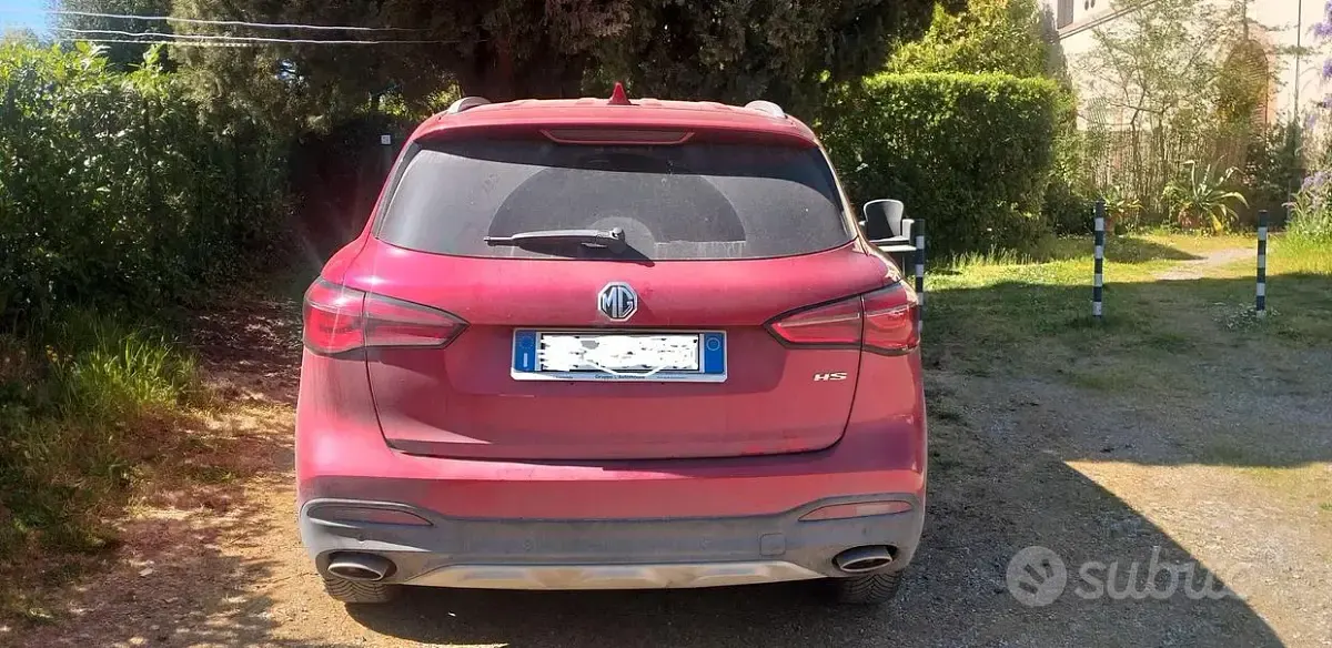 Usata MG HS 162 CV (119 kW) 2023 Rosso SUV
