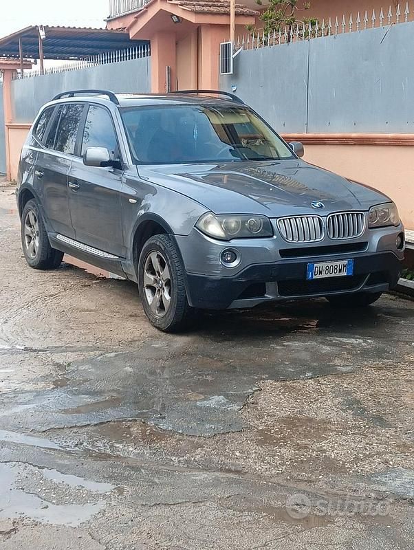 Usata BMW X3 Efficient Dynamics 177 CV (130 kW) 2009 Grigio SUV