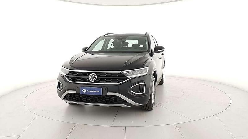 Nero Usata 2022 VW T-Roc Life SUV | 19.500 € (Buon prezzo) - Immagine 1/4