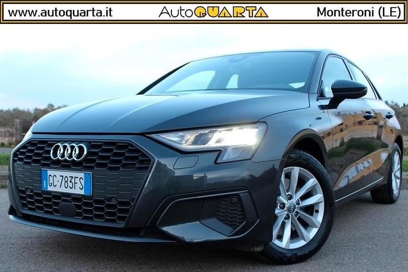 Usata Audi A3 116 CV (85 kW) 2020 Grigio Berlina