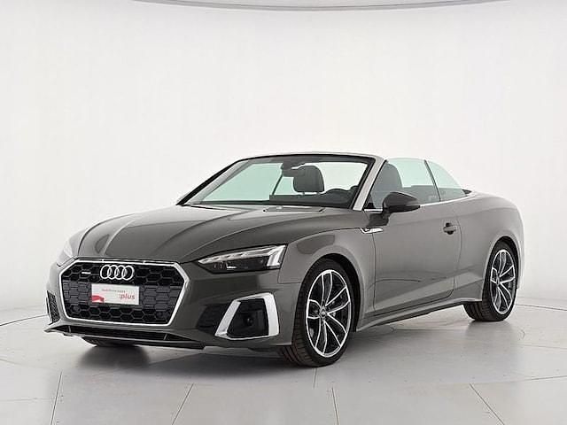 Usata Audi A5 Cabriolet S-Line 204 CV (150 kW) 2024 Grigio chronos metallizzato ca Cabrio