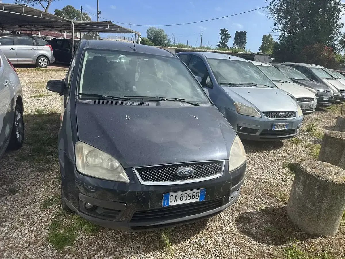 Usata Ford C-MAX Ghia 90 CV (66 kW) 2005 Blu/azzurro Monovolume